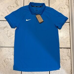 New Nike Court Dri-FIT ADV Textured Tennis Polo Shirt Men’s Sz M-Tall HQ0792-435